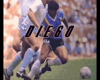 Diego Maradona World Football Manager box art