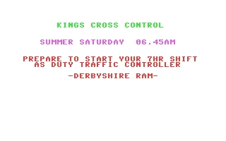 Rail Traffic Control : Kings Cross box art