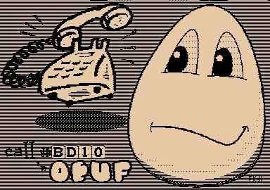Call Bd10 'n'oeuf box art