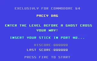 Paccy Dag box art