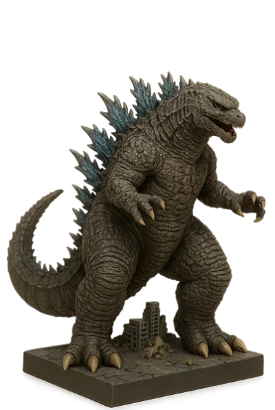 Godzilla box art