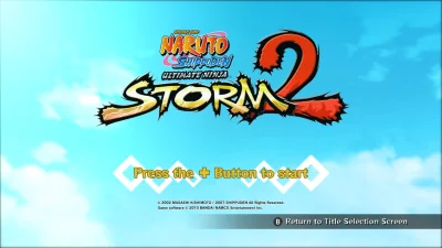 Naruto Shipudden - Ultimate Ninja Storm 2 box art