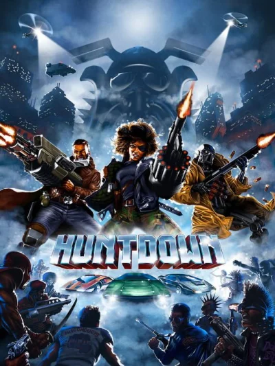 Huntdown box art
