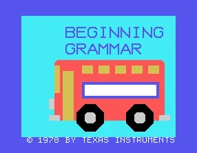 Beginning Grammar box art