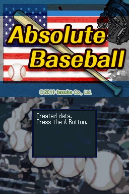 Absolute Baseball box art