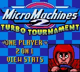 Micro Machines 2 - Turbo Tournament box art