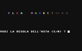 Flea Market 64 box art