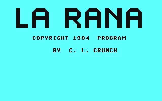 Rana, La box art