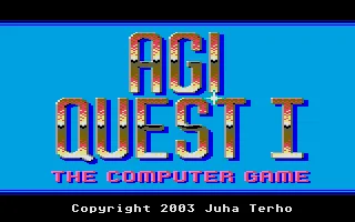 AGI Quest I - The Computer Game box art