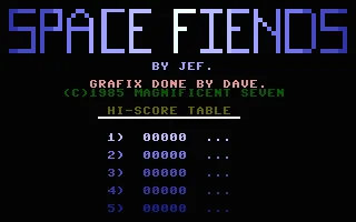 Space Fiends box art