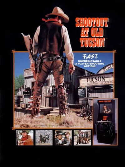 Shootout at Old Tucson box art