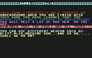 Killing Zone box art