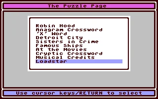 The Puzzle Page #107 box art