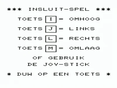 Insluit Spel box art