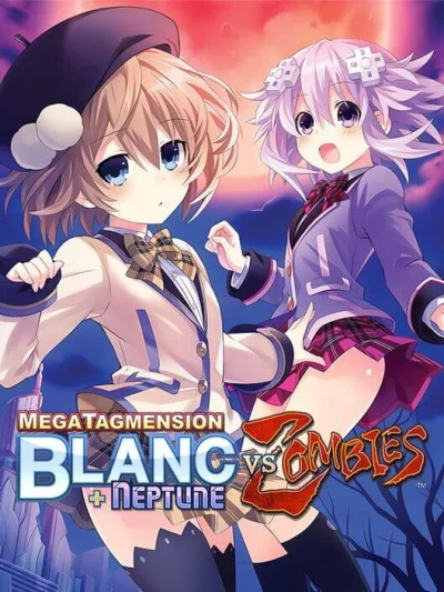 MegaTagmension Blanc + Neptune VS Zombies box art