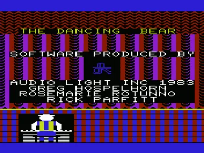 Dancing Bear, The box art