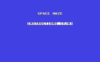 Space Maze box art