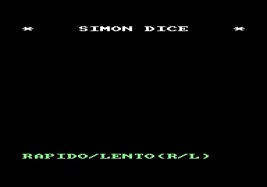 Simon Dice box art