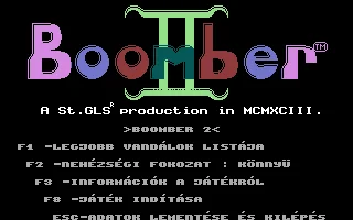 Boomber II box art