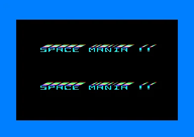 Space Mania box art
