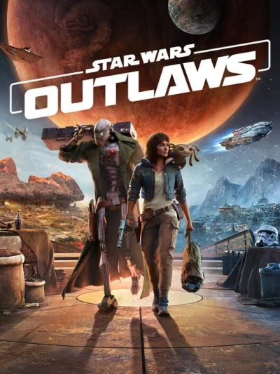 Star Wars Outlaws box art