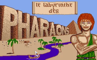 Labyrinthe Des Pharaons, Le box art