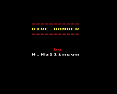 Dive-Bomber box art