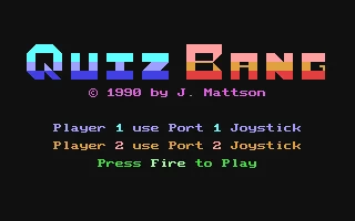 Quiz Bang box art