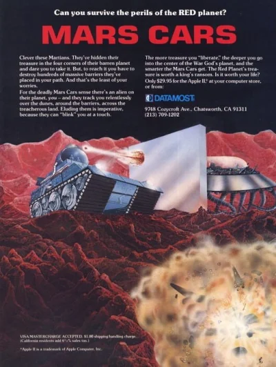 Mars Cars box art
