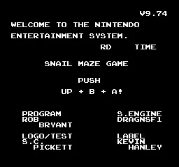 Snail Maze Game box art