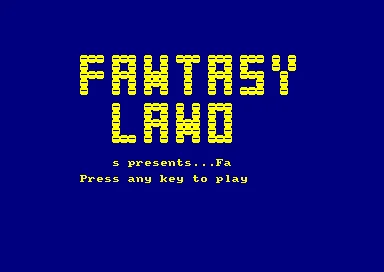 Fantasy Land box art