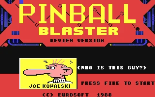 Pinball Blaster - Review Version box art