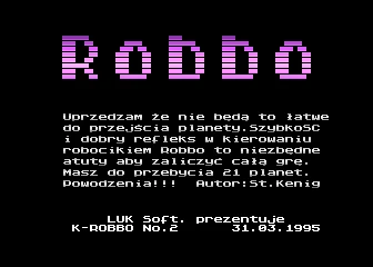 K-robbo No.2 box art