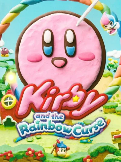 Kirby and the Rainbow Curse box art