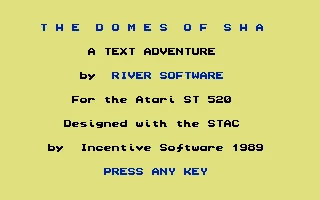 Domes Of Sha, The box art