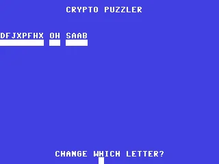 Crypto Puzzler box art