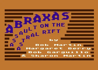 Abraxas Adventure #1 - Assault On The Astral Rift box art