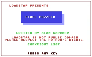 Pixel Puzzler #36 box art