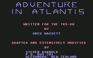 Adventure in Atlantis box art
