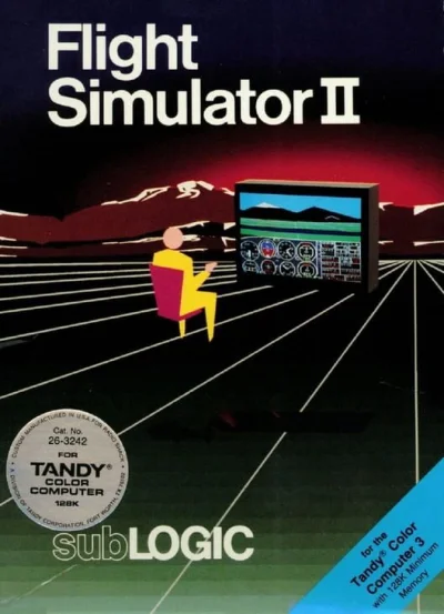 Flight Simulator II box art