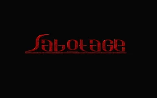 Sabotage box art