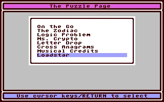 The Puzzle Page #112 box art