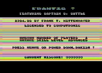 Frantic! box art