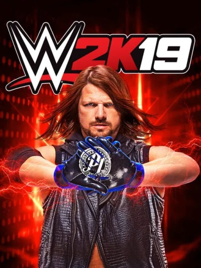 WWE 2K19 box art