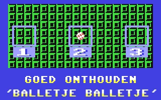 Balletje Balletje! box art