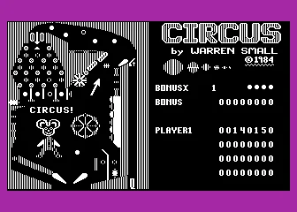 Circus Pinball box art