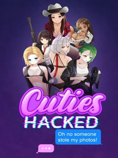 Cuties Hacked: Oh No Someone Stole My Photos! box art