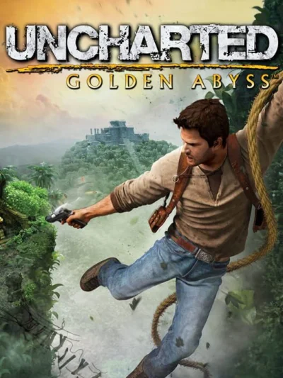 Uncharted - Golden Abyss box art