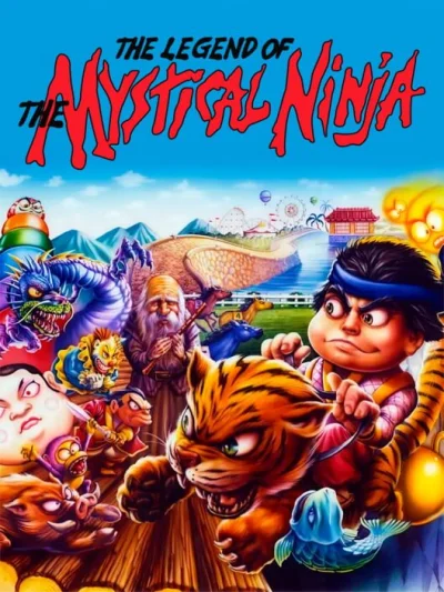 The Legend of the Mystical Ninja box art
