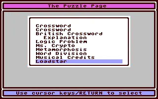 The Puzzle Page #073 box art